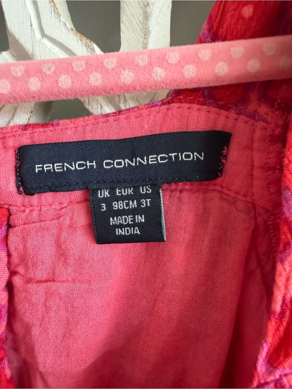 French Connection Tassel Flutter Dress, 3T